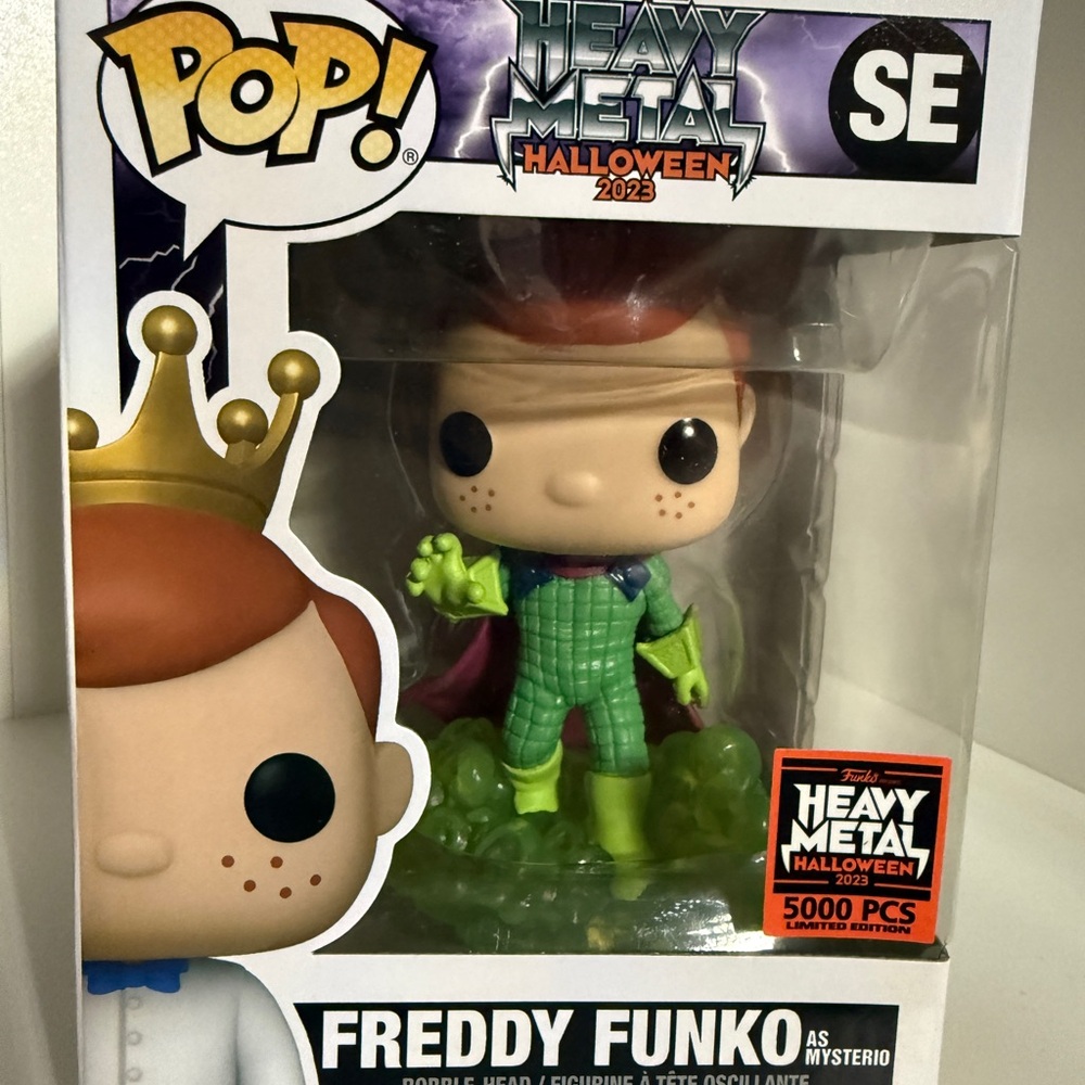 Funko Pop! Heavy Metal Freddy Funko as Mysterio NIB